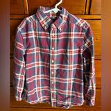 Polo By Ralph Lauren Shirts & Tops | Boys Plaid Polo Button Down | Color: Blue/Red | Size: Mb