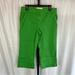 J. Crew Pants & Jumpsuits | J. Crew Classic Twill Chino Favorite Fit Green Pants, Size 10 | Color: Green | Size: 10