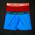 Under Armour Accessories | Boys Under Armor Ylg Fitted Boxers | Color: Blue/Red | Size: Youth Large