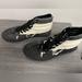 Vans Shoes | Men's Vans Black And White High Top Sneakers Size 8 | Color: Black/White | Size: 8