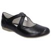 Riemchenballerina JOSEF SEIBEL "Fiona 72", Damen, Gr. 40, schwarz, Leder, elegant, Schuhe, Spangenschuh, Halbschuh, Festtagsschuh mit Klettverschluss, Topseller