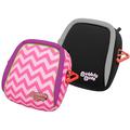Bubblebum Inflatable Booster Car Seat - Travel Booster Seat - Portable Car Booster Seat - Booster Seat for Car - Narrow Slim Foldable Car Seat Booster - Perfect for Kids 4-11yrs Old - Twin Black Pink