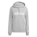 adidas IC6884 W LIN FT HD Sweatshirt Women's medium grey heather/white M