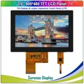 Panneau tactile capacitif 5.0 pouces 800X480 800480 40P/24_Bit TN rvb TFT Module LCD moniteur