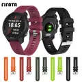 Ifata – Bracelet de rechange Sport en Silicone 20mm pour Garmin Forerunner 245 245M 645 Vivoactive