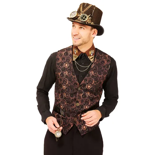 Weste Steampunk für Herren