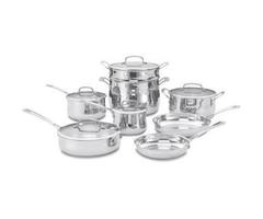 Cuisinart 13-pc. Contour Stainless Cookware Set