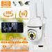 360? Digital WiFi Security Camera Outdoor Motion Tracking Floodlights 2MP 5G WiFi Camera Light Alarm Color Night Vision PC&Mobile Remote View Two-Way Audio Security Camera