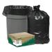 "45 Gallon Black Garbage Bags, 40x46, 2mil, 100 Bags, WBIRNW4620 | by CleanltSupply.com"