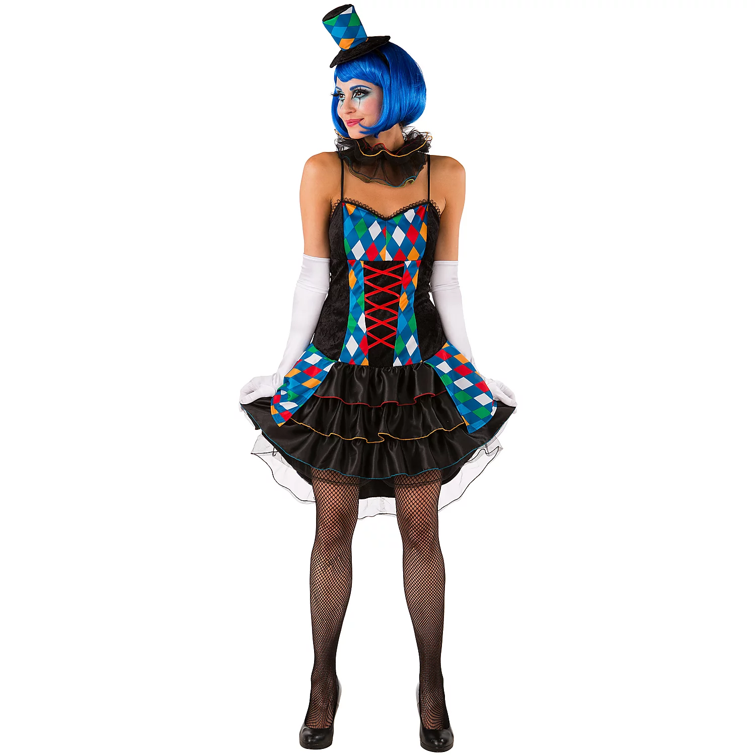 buttinette Harlekin Kostüm Circus Image