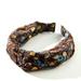 Anthropologie Accessories | Anthropologie Jaipur Knotted Headband | Color: Blue/Gold | Size: Os