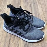 Adidas Shoes | Adidas Women's 9.5 Running Shoes Cloudfoam Pure 2.0 Black Gray White | Color: Black/Gray | Size: 9.5