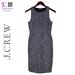 J. Crew Dresses | J. Crew Tipped Tweed Sleeveless Career Dress. Size 00 | Color: Blue/Pink | Size: 00