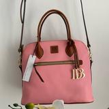 Dooney & Bourke Bags | Dooney & Bourkepale Pink Large Domed Satchel Handbag | Color: Pink | Size: Os