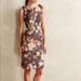 Anthropologie Dresses | Anthropologie Tabitha Quilted Tema Dress Nwot | Color: Brown/Pink | Size: 6