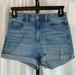 American Eagle Outfitters Shorts | American Eagle Outfitters Mom Short Denim Shorts, Size 00 | Color: Blue | Size: 00