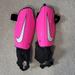 Nike Accessories | 1 Piece Shin Guards With Stir Up | Color: Pink | Size: Osbb