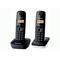Panasonic KX-TG1612 DECT-Telefon Anrufer-Identifikation Schwarz