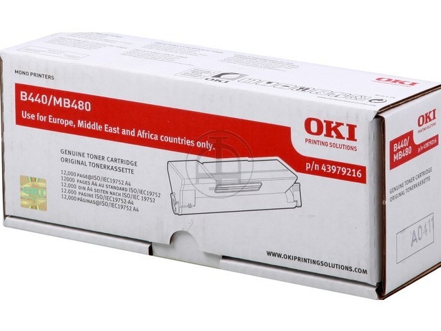 Laser/Kopierer OKI 43979216 OKI B440 TONER BLACK Image