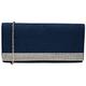 Lotus Amy Navy & Diamante Clutch Bag Navy