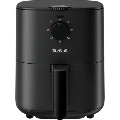TEFAL Heissluftfritteuse "EY1308 Easy Fry Essential", schwarz, B:24,7cm H:29,6cm T:35,3cm, Fritteusen, kompaktes Design, energiesparend, knusprige Ergebnisse, gesund Kochen Image