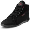 Barfußschuh LEGUANO "AKTIVE ALASCO", Damen, Gr. 43, schwarz, Textil, sportlich, Schuhe Barfußschuh Schnürboots, Bequemschuh, Schnürboots für das Barfuß-Lauferlebnis