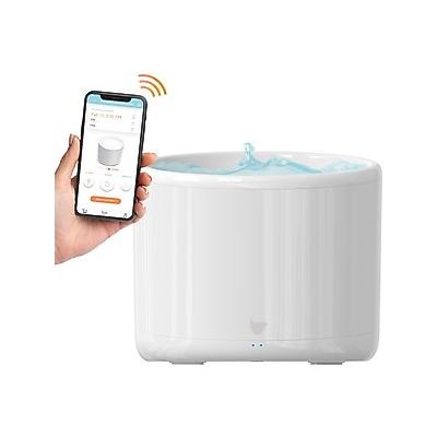 INSTACHEW Purrflow Smart Water Fountain Dog & Cat Feeder, White