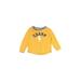 OshKosh B'gosh Long Sleeve T-Shirt: Yellow Tops - Kids Boy's Size 12