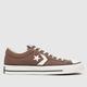 Converse star player 76 trainers in brown