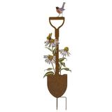 Regal Art & Gift 13407 - Rustic Shovel Black Eyed Susan Garden Stake