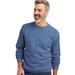 Blair Men's John Blair Supreme Fleece Long-Sleeve Sweatshirt - Blue - XL