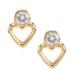 Kate Spade Jewelry | Kate Spade Shining Spade Stud Earrings | Color: Gold | Size: Os