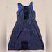 J. Crew Dresses | J Crew Collection Floral Dress Size 6 | Color: Black/Blue | Size: 6