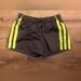 Adidas Shorts | Euc Charcoal And Neon Yellow Adidas Athletic Shorts Size S. | Color: Gray/Yellow | Size: S