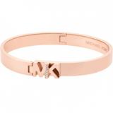 Michael Kors Jewelry | Michael Kors Rose Gold Tone Bangle Bracelet Crystal | Color: Gold | Size: Os