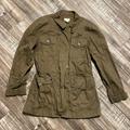 J. Crew Jackets & Coats | J Crew Cargo Pockets Utility Jacket | Color: Green | Size: S