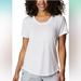 Columbia Tops | Columbia Women's Slack Water Knit Tee Ii | Color: White | Size: L