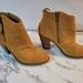 Jessica Simpson Shoes | Jessica Simpson Cerrina Western Ankle Booties, Honey Brown | Color: Brown | Size: 6.5