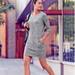 Athleta Dresses | Like New Athleta Destiny Gray Shift Knit Sweater Dress | Color: Gray | Size: S