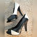 Nine West Shoes | Abstract Black & White Nine West Heels - Size 8.5m | Color: Black/White | Size: 8.5m