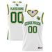 Youth GameDay Greats White George Mason Patriots NIL Pick-A-Player Lightweight Basketball Jersey