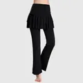 Jupe de danse latine pour femme pantalon de yoga jupe de fitness jupe carrée vêtements de danse