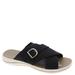 Easy Street Flint - Womens 6.5 Black Sandal W2