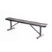 Arlmont & Co. Myran Plastic Park Outdoor Bench Plastic in Black | 30.5 H x 72 W x 25.5 D in | Wayfair 0218682902084436A851521E473AEB26