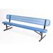 Arlmont & Co. Myran Plastic Park Outdoor Bench Plastic in Blue | 30.5 H x 96 W x 25.5 D in | Wayfair A26A68760AEF41199ED3A47A738BC6D8