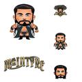 Fathead Drew McIntyre Five-Piece Removable Mini Decal Set