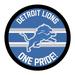 Detroit Lions 15" Round LED Lit Wall Sign