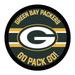 Green Bay Packers 15" Round LED Lit Wall Sign