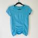 Athleta Tops | Athleta | Fastest Track Blue Fitted Workout Top Small | Color: Blue | Size: S