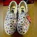 Vans Shoes | Ladies Van Sneakers. Bag 120 | Color: White | Size: Us Women 7.5 Us Mens 6